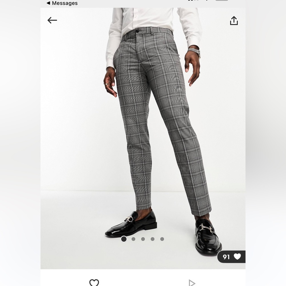 ASOS Slim Fit Suit Pants